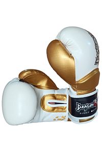 Carbon 5 Muay Thai Boks Ve Kick-boks Eldiveni Beyaz 10 OzDragonDo boks eldiveni muay thai kick boks ürün fotoğrafı