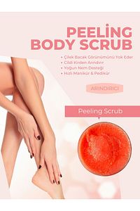 Çilek Bacak, Batık Onarıcı Ve Aydınlatıcı Vücut Peeling ürün fotoğrafı