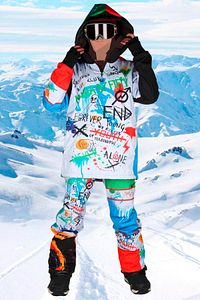 Chaos In My Head Erkek Snowboard ve Kayak Mont - Pantolon Takımı ürün fotoğrafı
