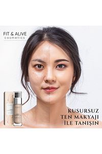 Fitalive 101 Liquid Foundation Likit Fondöten - Light ürün fotoğrafı