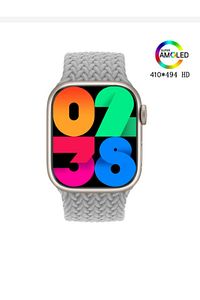 Akıllı Saat Amoled Ekran Smart Watch 9 Pro 45 Mm Kordon Kilitli Gps Pusula Siri Nfc 2.02 Çift Kordon ürün fotoğrafı