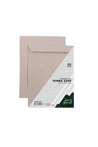 A4 Torba Zarf 24x32 Kraft 90 gr Silikonlu 50'li ürün fotoğrafı