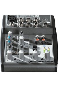 Xenyx 502 5-ın 2-bus Mixer With Xenyx Mic Preamp And British Eq ürün fotoğrafı