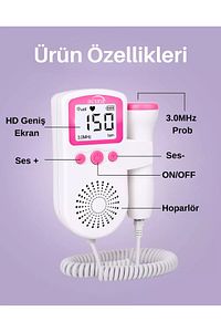 Fetal Doppler Nabız Dinleme Cihazı ürün fotoğrafı