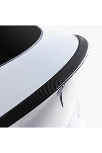 Tesla Model Y Karbon Fiber Spoiler - Parlak - 2020-2023 Uyumlu ürün fotoğrafı