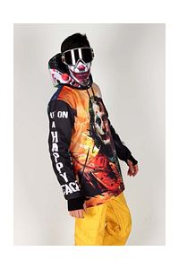 Su Geçirmez Snowsea Kayak Hoodie Mont, Özel Tasarım Snowboard Mont Hoodie ürün fotoğrafı