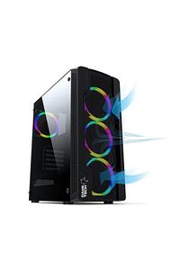 Colder Mesh 4x120mm Fanlı Gaming Oyuncu Bilgisayar Kasası Psu Yok ürün fotoğrafı