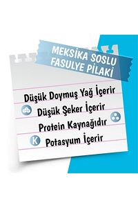 Yemek Hazır Meksika Soslu Pilaki 400 gr ürün fotoğrafı