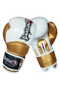 Carbon 5 Muay Thai Boks Ve Kick-boks Eldiveni Beyaz 10 OzDragonDo boks eldiveni muay thai kick boks ürün fotoğrafı