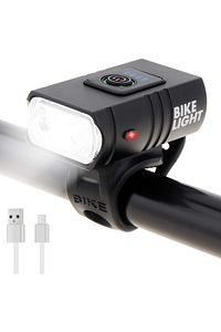 1000 Lümen Usb Şarjlı Bisiklet Ön Far Işık Fener Bisiklet Ön LED ürün fotoğrafı