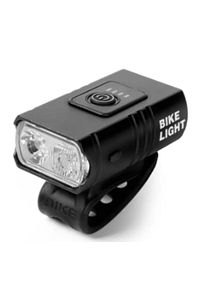 1000 Lümen Usb Şarjlı Bisiklet Ön Far Işık Fener Bisiklet Ön LED ürün fotoğrafı