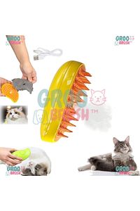 Buharlı Kedi & Köpek Yıkama Fırçası Tarağı ürün fotoğrafı