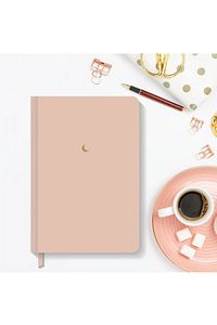 4'lü Defter Seti Düz Çizgisiz Sert Kapak Defter 13x21 Cm Hardcover Notebook Moon Series ürün fotoğrafı