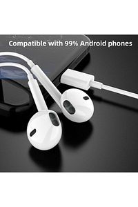 15 Pro Max / 15 Pro / 15 Plus / 15 Uyumlu Type-c Stereo Mikrofonlu Kulaklık ürün fotoğrafı