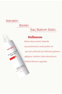 Keratin&biotin Onarıcı Saç Bakım Sütü ürün fotoğrafı