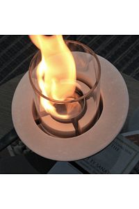 Pure-fire V.4 Bacasız Beton Masaüstü Şömine 1 Litre Tabfire Şömine Yakıtı ürün fotoğrafı
