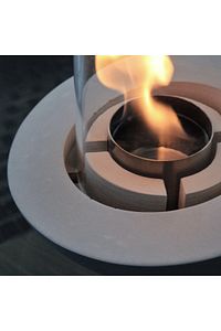 Pure-fire V.4 Bacasız Beton Masaüstü Şömine 1 Litre Tabfire Şömine Yakıtı ürün fotoğrafı