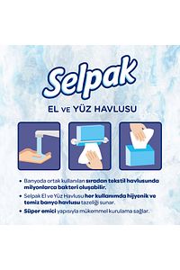 El ve Yüz Havlusu x 2 Paket 160 Yaprak ürün fotoğrafı
