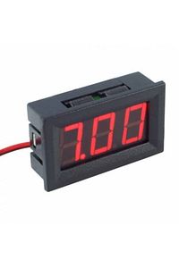0.56 Inch Dc 0-30v Panel Tip Dijital Kırmızı Voltmetre 2 Kablolu ürün fotoğrafı
