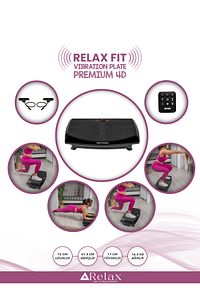 Fit Premium 4d 7 Kombinasyonlu Vibration Plate Titreşimli Spor Egzersiz Fitness Aleti Cihazı ürün fotoğrafı