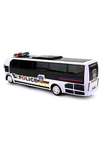 Sesli ve Işıklı 3D Polis Otobüsü ürün fotoğrafı