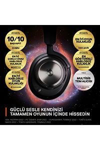 Arctis Nova Pro Wireless Gaming Kulaklık - Birinci Sınıf Hi-fi Ses Sürücüleri - 360 Uzamsal Ses ürün fotoğrafı