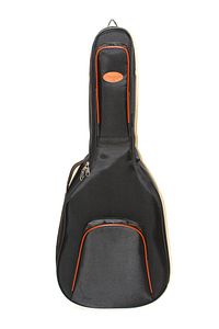 Profesyonel Su Geçirmez 20 Mm Pedli Gigbag Klasik Gitar Kılıfı Siyah ürün fotoğrafı