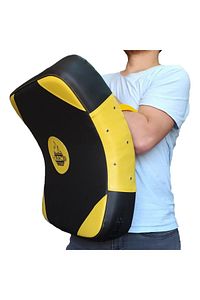 Leon Curved Büyük Boy Darbe Yastığı Kick-boks Lowkick Pads Byl5016bkye ürün fotoğrafı