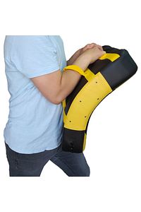 Leon Curved Büyük Boy Darbe Yastığı Kick-boks Lowkick Pads Byl5016bkye ürün fotoğrafı
