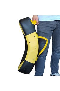 Leon Curved Büyük Boy Darbe Yastığı Kick-boks Lowkick Pads Byl5016bkye ürün fotoğrafı