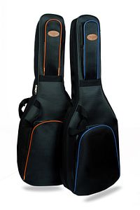 Profesyonel Su Geçirmez 20 Mm Pedli Gigbag Klasik Gitar Kılıfı Siyah ürün fotoğrafı
