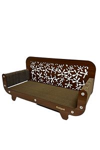 Karton Kedi Tırmalama Desenli Koltuk 59x30x25 ürün fotoğrafı
