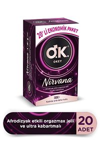 Nirvana Prezervatif 20'li Prezervatif ürün fotoğrafı
