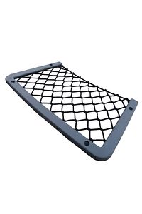 Plastik Fileli Ceplik. Tekne Ve Karavan Eşya Cepliği. Gri. 17x320mm ürün fotoğrafı