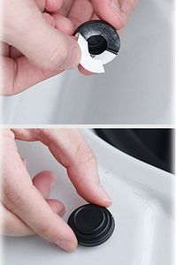 Otomobiller Için Kapı Çarpma Önleyici Araba Kapı Ses Ve Darbe Emici Pad 10 Adet ürün fotoğrafı