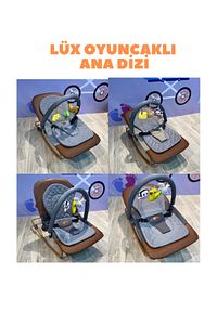 Yeni Doğan Çeyiz Seti Bebek Arabası + Anne Yanı Beşik + Yürüteç +Salıncak+ Ana Dizi ürün fotoğrafı