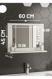 Lavabo Aynası Raflı WC-Banyo ürün fotoğrafı