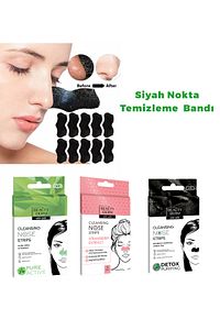Siyah Nokta Burun Bandı 9 Adet ürün fotoğrafı