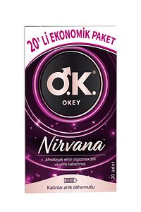 Nirvana Prezervatif 20'li Prezervatif ürün fotoğrafı