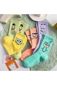 Unisex Desenli Kolej Çorap 5'li Extra Rahat ürün fotoğrafı