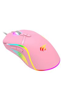 Gkcx MS1026 RGB Uyumlu Pembe Gaming Oyuncu Mouse 6400DPI New Desng 1017785 ürün fotoğrafı