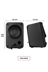 Rms-n29 2.0 6w Usb Gaming Speaker Hoparlör Oyuncu Speaker Pc-ps4-notebook-nintendo-x-box ürün fotoğrafı