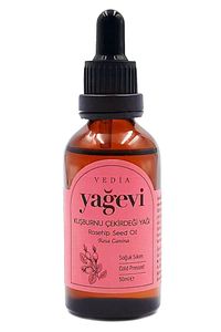 Kuşburnu Çekirdeği Yağı 50 ml - Saf Soğuk Sıkım Kuşburnu Çekirdeği Yağı ürün fotoğrafı