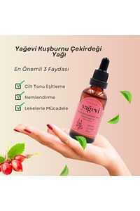 Kuşburnu Çekirdeği Yağı 50 ml - Saf Soğuk Sıkım Kuşburnu Çekirdeği Yağı ürün fotoğrafı