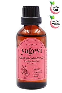 Kuşburnu Çekirdeği Yağı 50 ml - Saf Soğuk Sıkım Kuşburnu Çekirdeği Yağı ürün fotoğrafı
