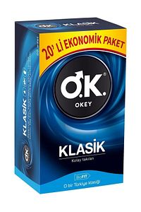 Marka: Ok Klasik Ekonomik Paket 20'li Kategori: Prezervatif ürün fotoğrafı