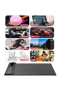 S640 6" 8192 Levels 5080lpı Grafik Tablet+kalem ürün fotoğrafı