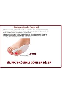 Ayak Baş Parmak Parmağı Kemik Kemiği ÇıkıntısıIçin Aparat Atel 1 Çift ürün fotoğrafı