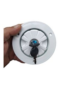Tekne Su Dolum Kapağı. Tekne Karavan Su Dolum Ağzı. Kilitli Model ürün fotoğrafı
