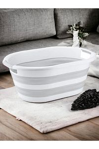 Vera Bath Katlanır Çamaşır Sepeti Magic Akordeon Katlanır Çamaşır Selesi ürün fotoğrafı
